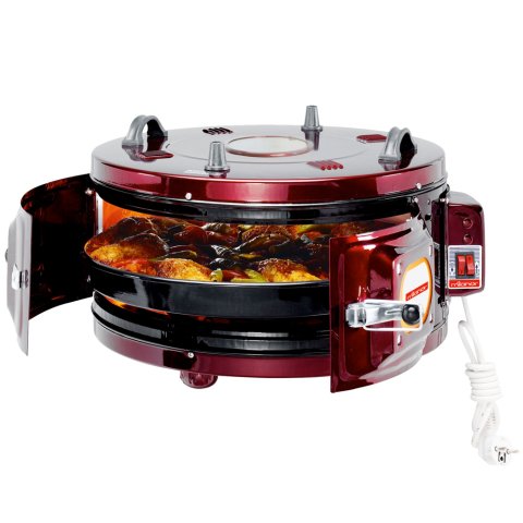 Milanor Küçük Termostatlı Emaye Davul Fırın