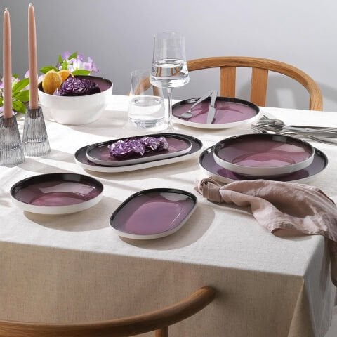 Schafer Lizzy Yemek Takımı 36 Parça-Mor