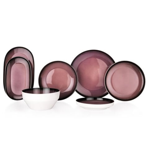 Schafer Lizzy Yemek Takımı 36 Parça-Mor