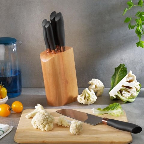 Schafer Keen Standlı Bıçak Seti-6 Parça