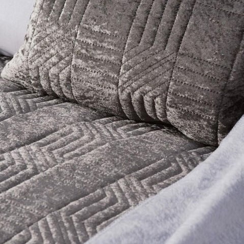 Schafer Home New Daily Kadife Çeyiz Seti 9 Parça-Gri