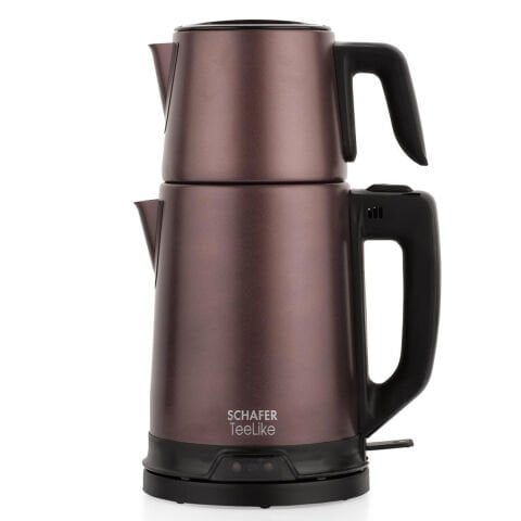 Schafer Teelike Elektrikli Çay Makinesi-Kahverengi