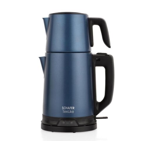 Schafer Teelike Elektrikli Çay Makinesi-Mavi
