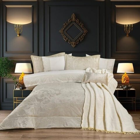 Schafer Home Boutique Çeyiz Seti 11 Parça-Ekru