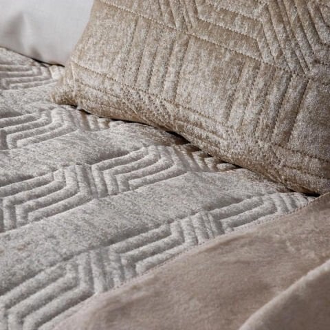 Schafer Home New Daily Kadife Çeyiz Seti 9 Parça-Bej