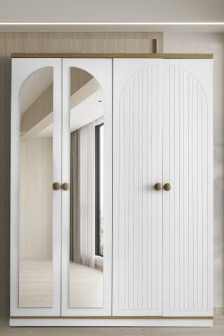 Evart E230 Dejavu 4 Kapaklı Dolap