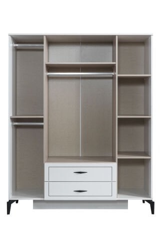 Evart E884 Çizgi 4 Kapak Mat Beyaz