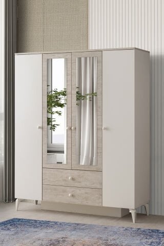 Evart E270 Petra 4 Kapaklı Dolap