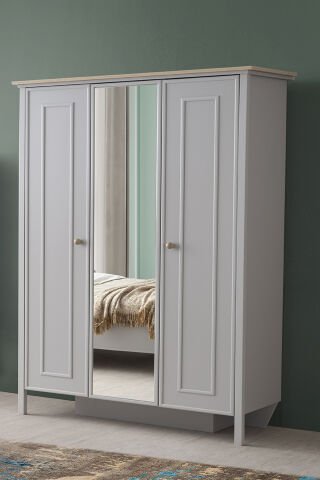 Evart E291 Yakamoz 3 Kapaklı Dolap