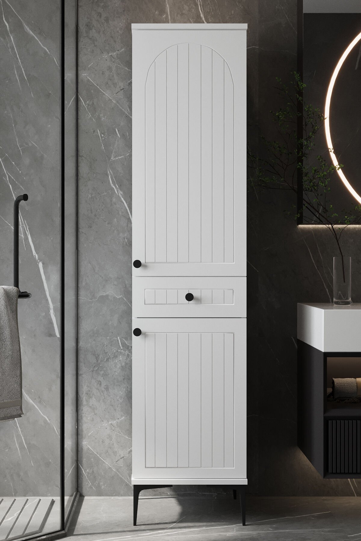 Sembol B 185 Bohem Lake Kapaklı Dolap