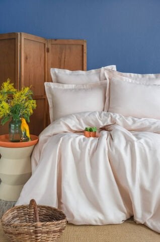 Apricitas Tek Kişilik Düz Nevresim Takımı Esential