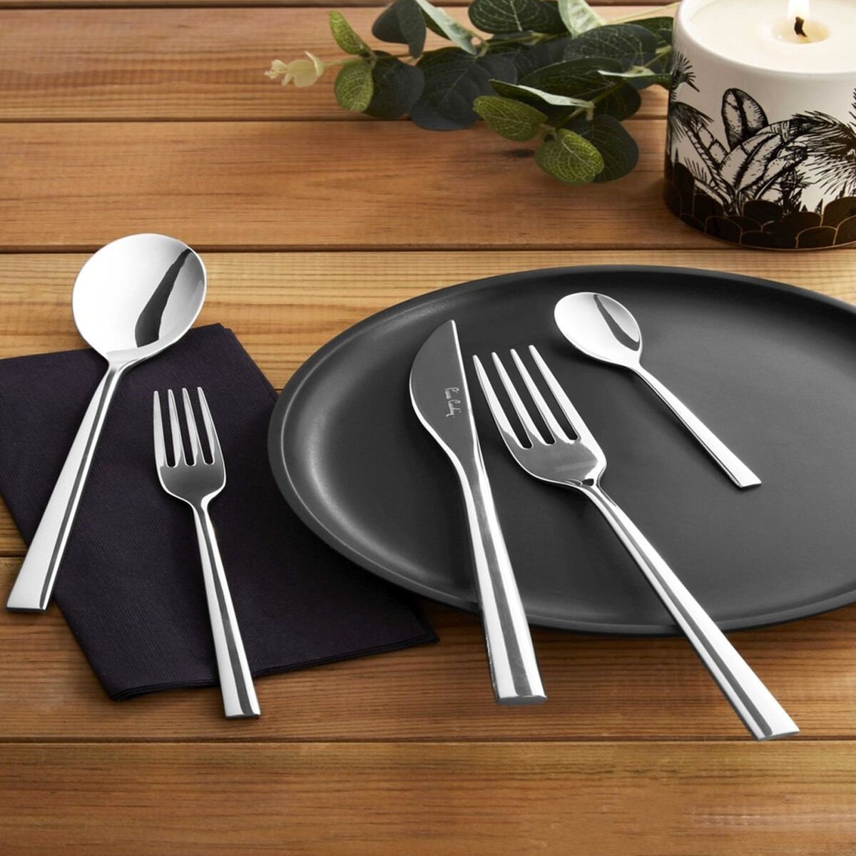 Pierre Cardin 84 Parça Harvey Çatal Bıçak Kaşık Seti