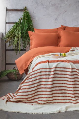 Apricitas Çift Kişilik Düz Nevresim Takımı Esential