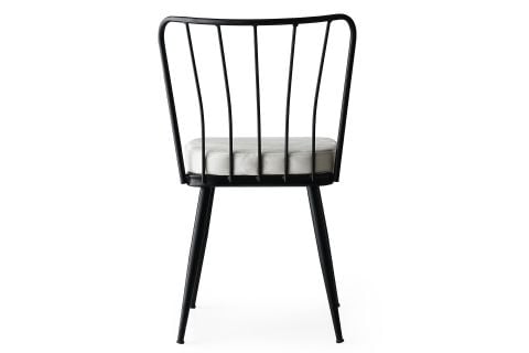 AY SANDALYE, KREM SİYAH