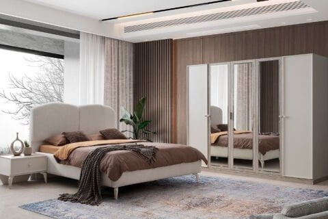 Evart Petra Başlıklı Yatak Odası Takımı (e101+e111+e112+e113)