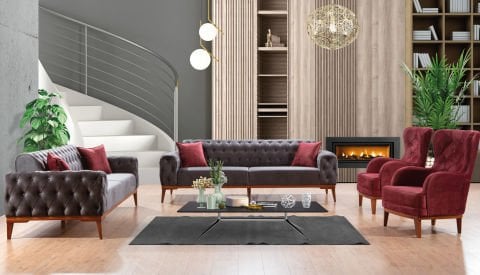 Sima Napoli Koltuk Takımı 3+3+1
