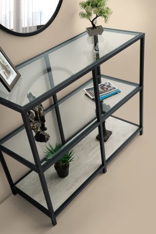 Levent Drs.0016-710, Zenit Dresuar Traverten Siyah