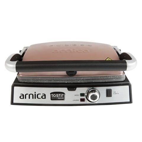 Arnica Tostit Maxi Granit Izgaralı Tost Makinesi Rose GH26244