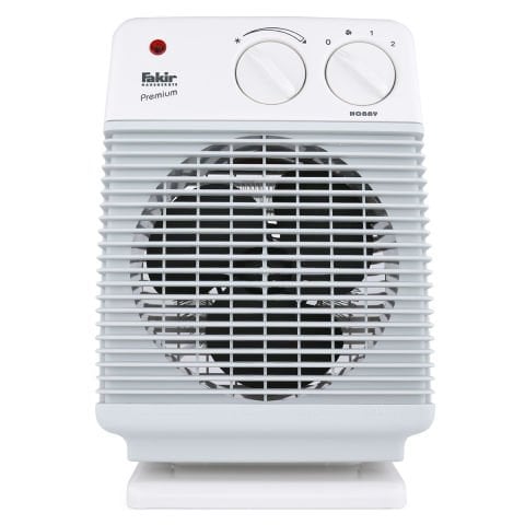 Fakir Hobby S Premium 2000 Watt Yanmaz Gövdeli Fanlı Isıtıcı Açık Gri