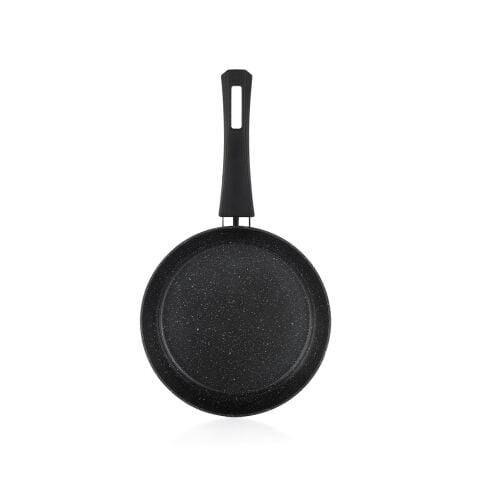 Schafer Black Stone 3 lü Tava Seti 18Cm + 22Cm + 26Cm Siyah