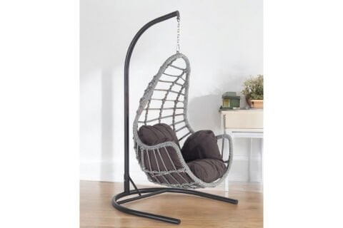 Levent Slc.0002-647, Örgülü Kule Salıncak Antrasit Siyah