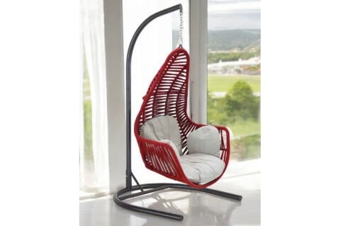 Levent Slc.0007-678, Oslo Salıncak Kırmızı Siyah