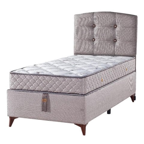 Mr. Sleep Yağmur 90x190 Yatak Baza Başlık Set