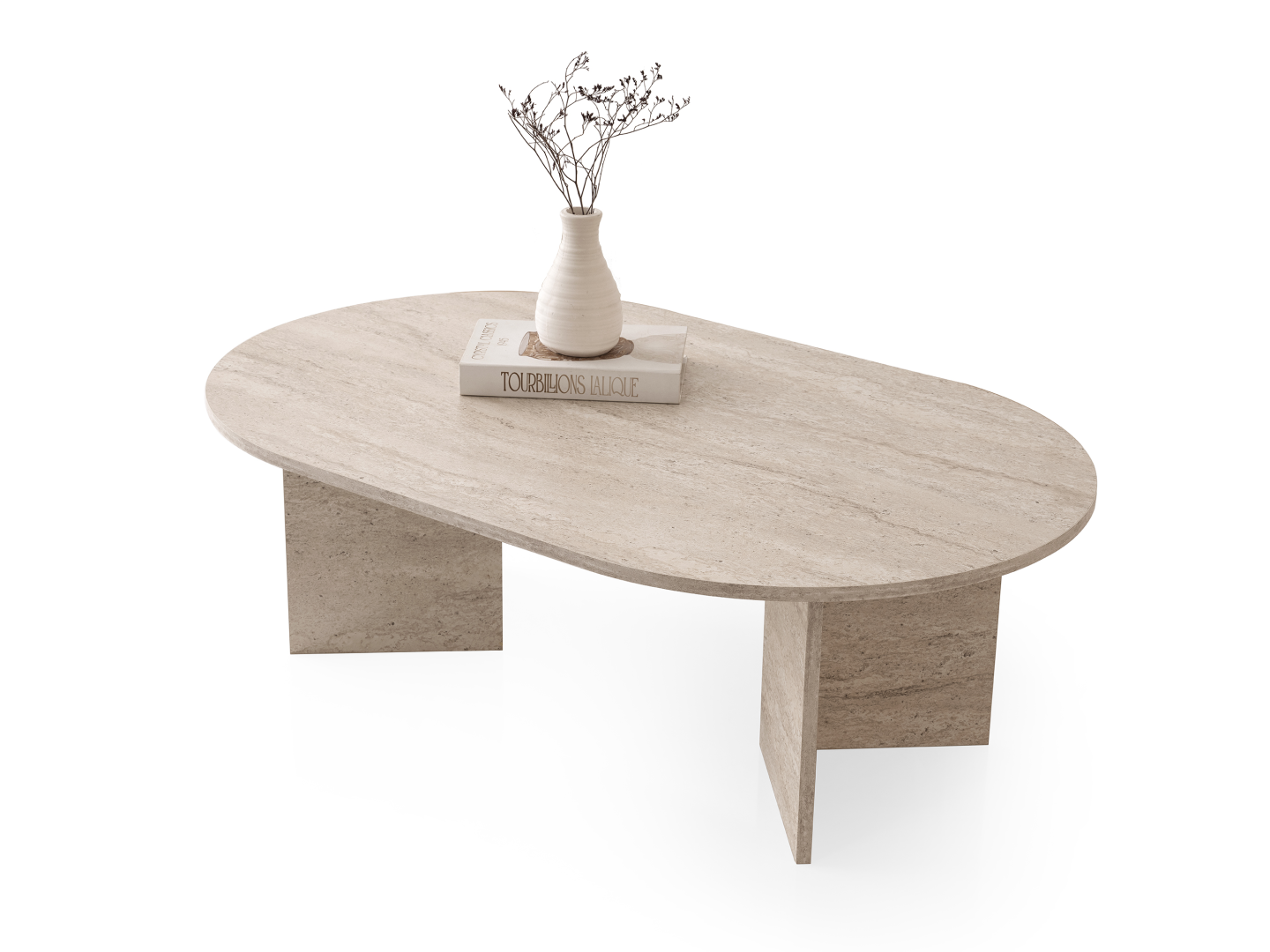 Levent Ort.0065-294, Sezar Orta Sehpa Traverten