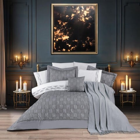 Schafer Home Moneta Çeyiz Seti 11 Parça-Gri