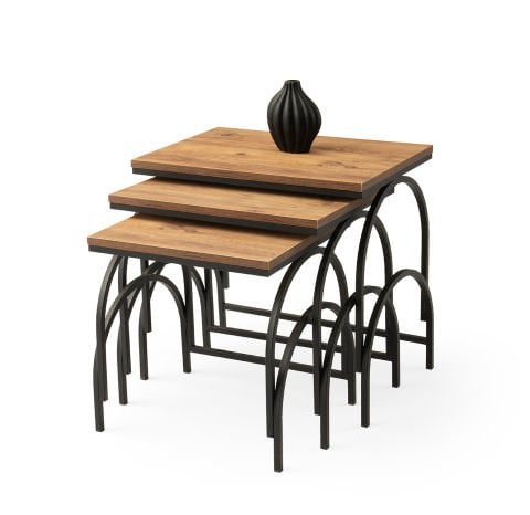 Levent Zgn.0072-475, Mostar Zigon Sehpa Ceviz