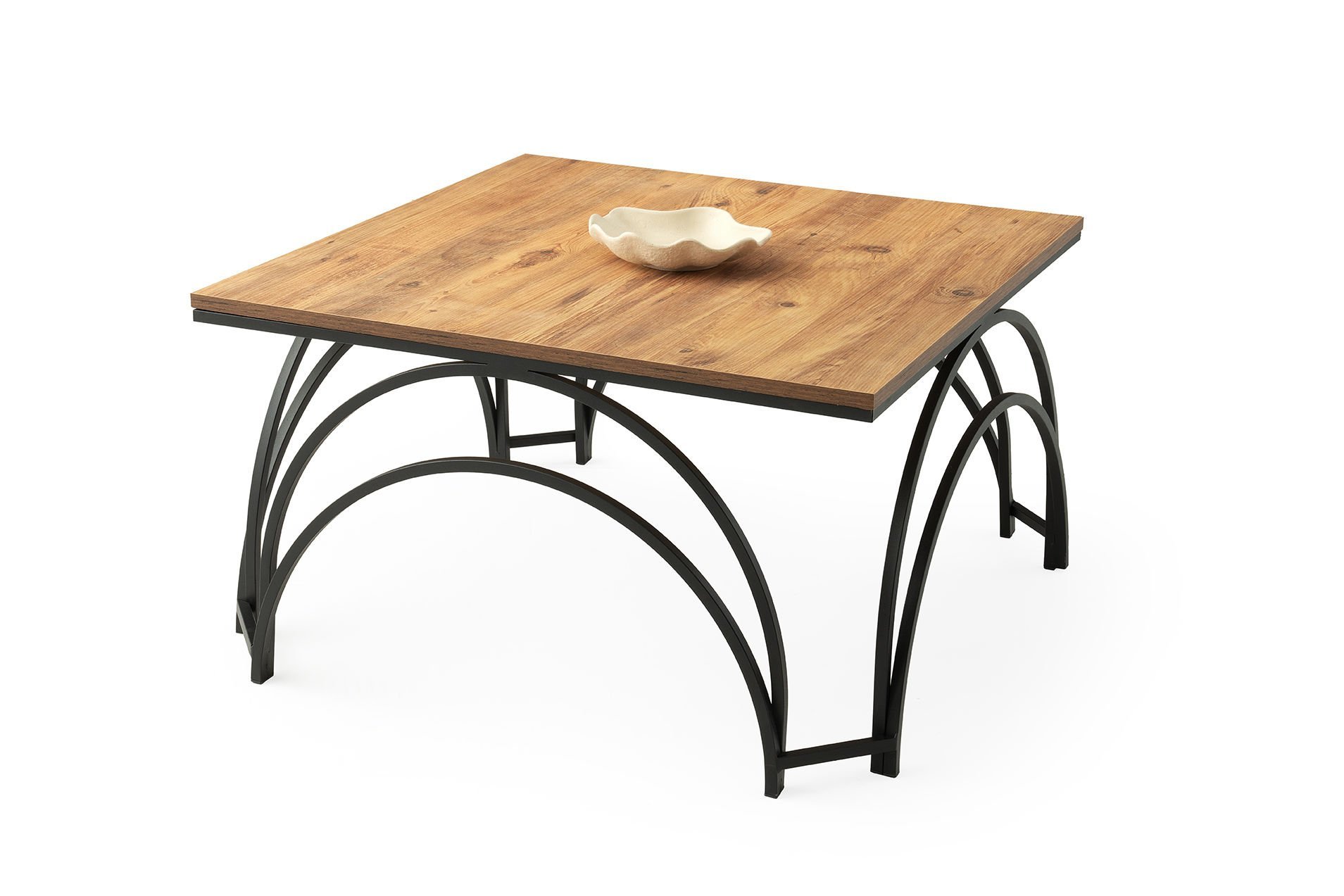 Levent Ort.0053-475, Mostar Orta Sehpa Ceviz Siyah