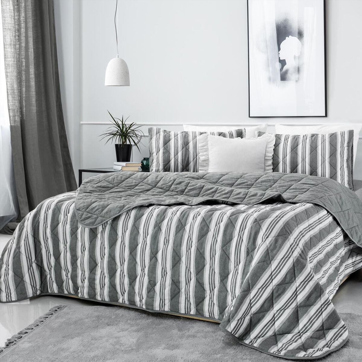 Schafer Home İnfinity Çift Kişilik Complete Set 4 Parça-Haki