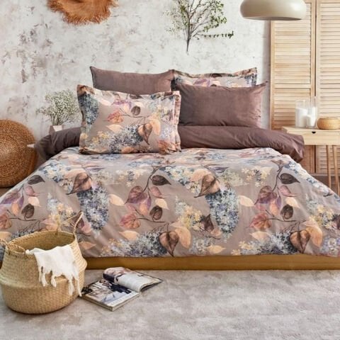 Schafer Home Premium Comfort Çift Kişilik Nevresim Takımı 6 Parça-Mor