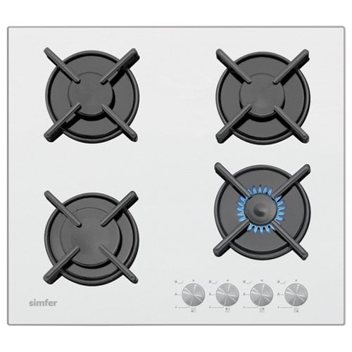 Simfer 3036 Dg Gaz Emniyetli Setüstü Beyaz Cam
