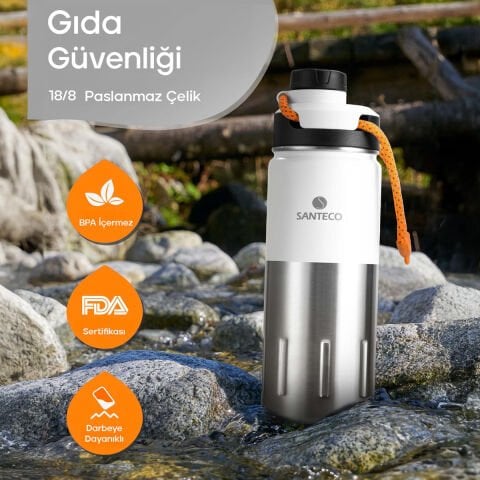 Santeco Ktwo Sporcu Termosu 500 Ml