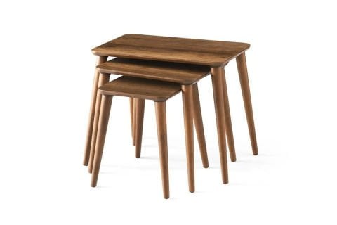 Levent ZGN.0024-201, 3996 Ada Zigon Sehpa Ceviz Ceviz