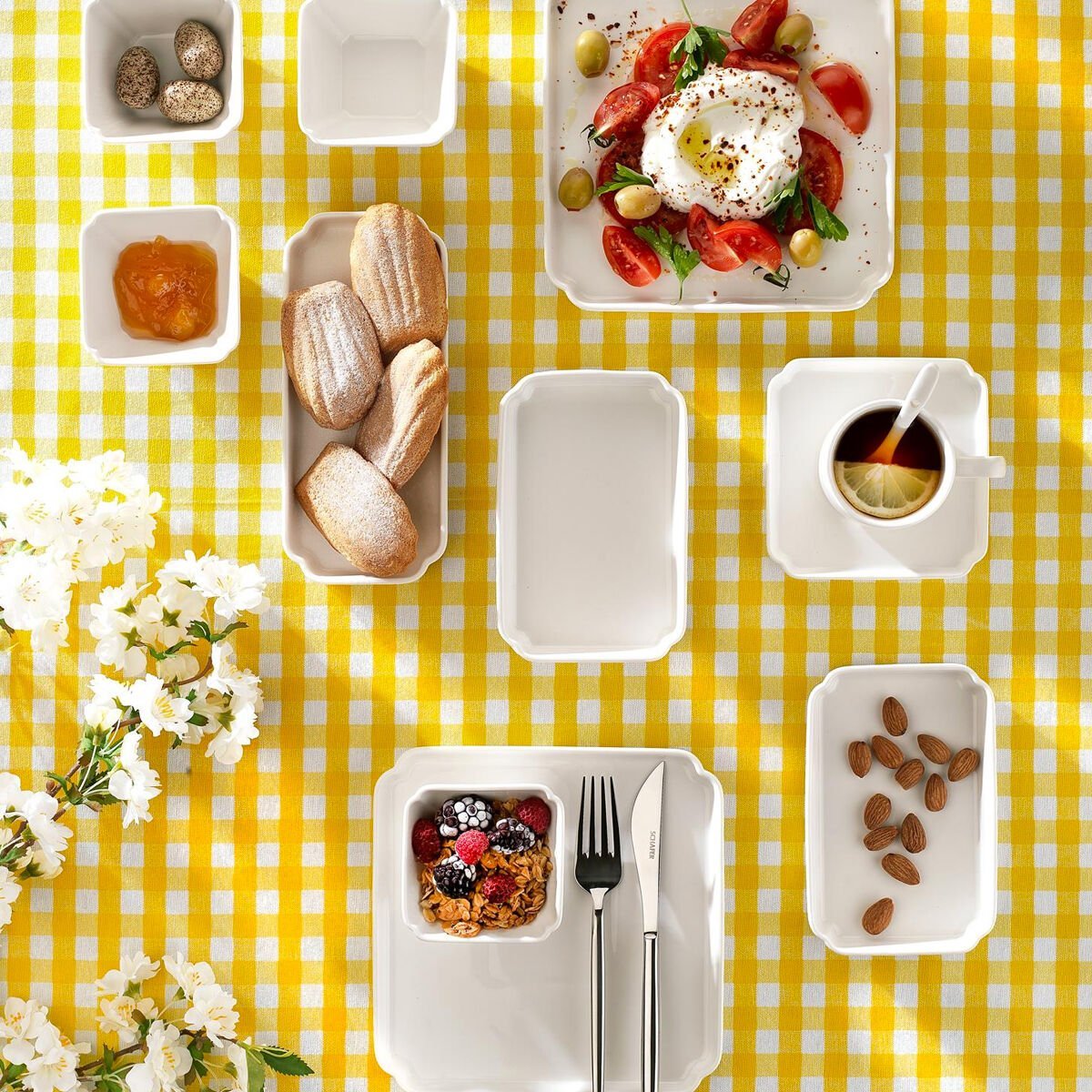 Schafer Hannah Kahvaltı Takımı 32 Parça-Beyaz