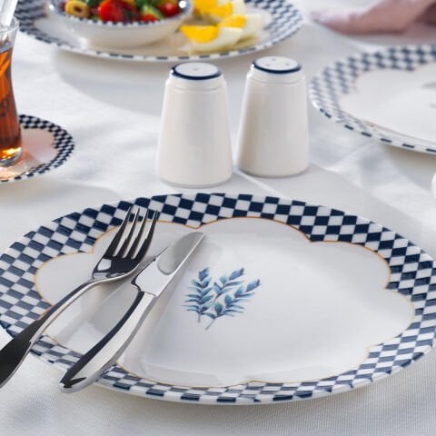 Schafer Suzzy Kahvaltı Takımı 32 Parça-Mavi