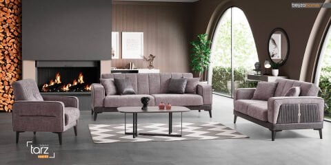 Beyza Tarz 3+3+1+1 Koltuk Takımı