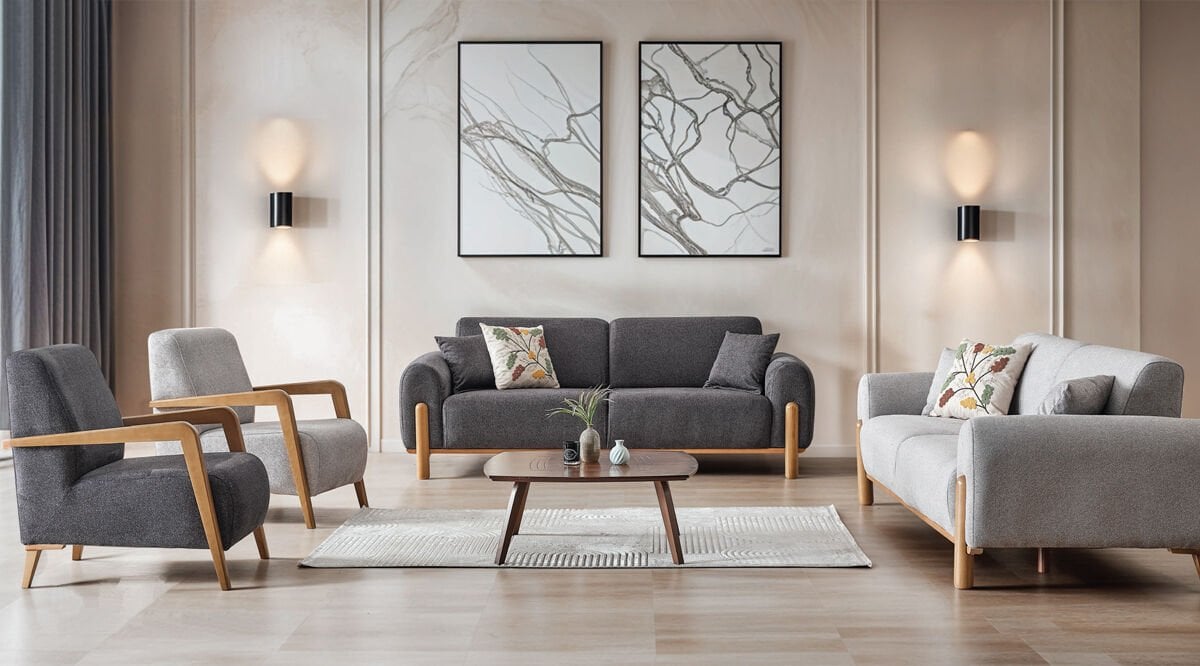 Beyza Bohem 3+3+1+1 Koltuk Takımı