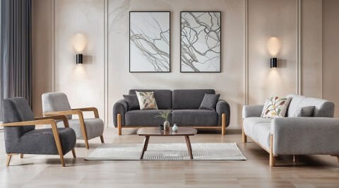 Beyza Bohem 3+3+1+1 Koltuk Takımı