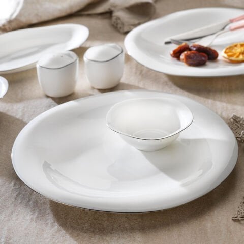 Schafer Superfine Bone Elixir Kahvaltı Takımı 32 Parça Platin