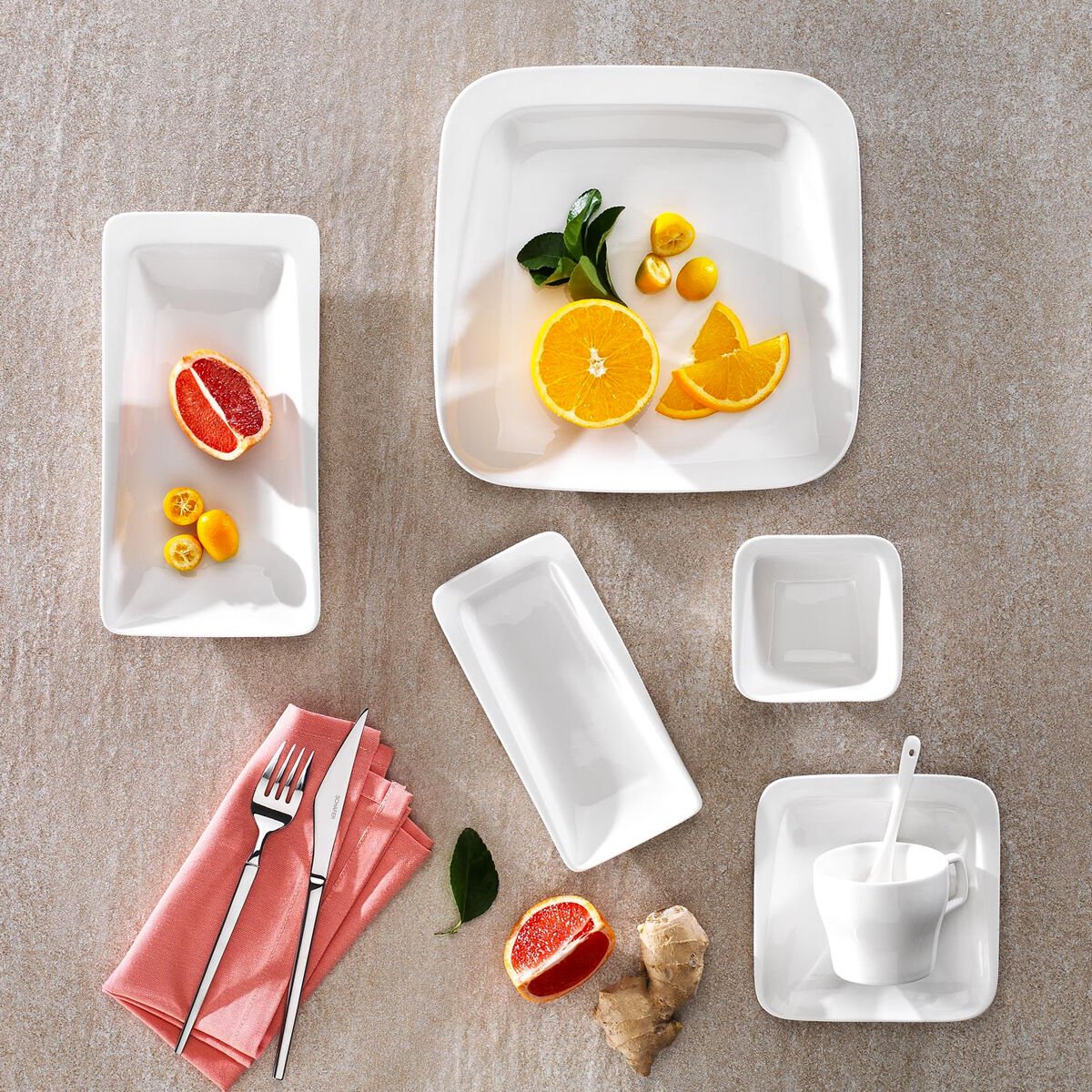 Schafer Weekend Kahvaltı Takımı-32 Parça-Beyaz07