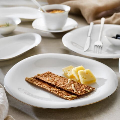 Schafer Superfine Bone Elixir Kahvaltı Takımı 32 Parça Gold