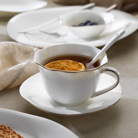 Schafer Superfine Bone Elixir Kahvaltı Takımı 32 Parça Gold