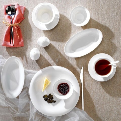 Schafer Superfine Bone Elixir Kahvaltı Takımı 32 Parça Beyaz