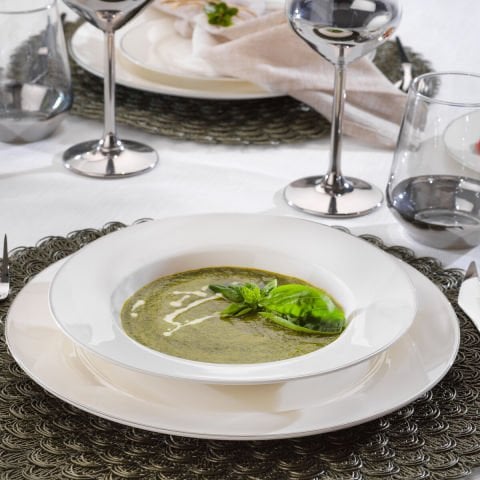 Schafer Fiesta Yemek Takımı 24 Parça-Platin-------