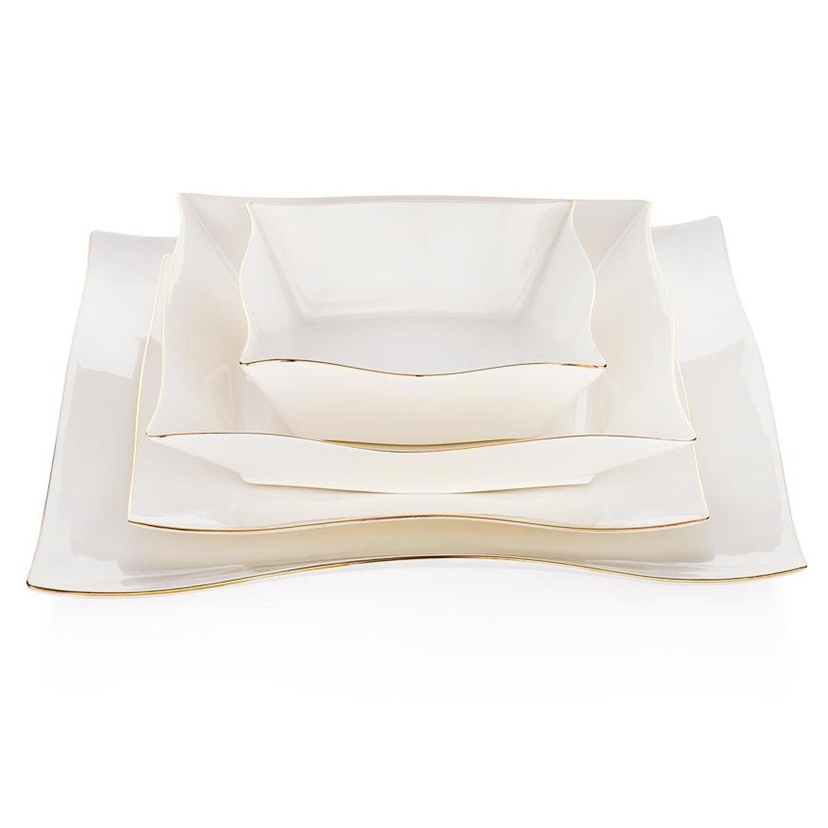 Schafer Lovise Yemek Takımı 24 Parça-Gold