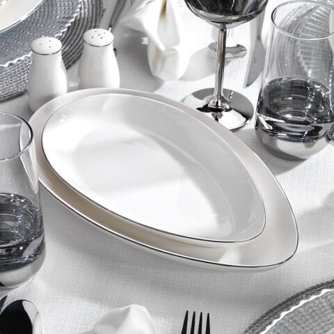 Schafer Dina Yemek Takımı-56 Parça-Platin
