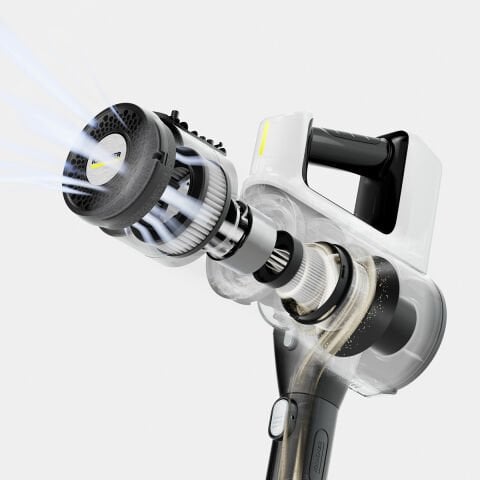 Karcher VCS 3 Nano Complete Dikey Şarjlı Elektrik Süpürgesi, 1.198-930.0
